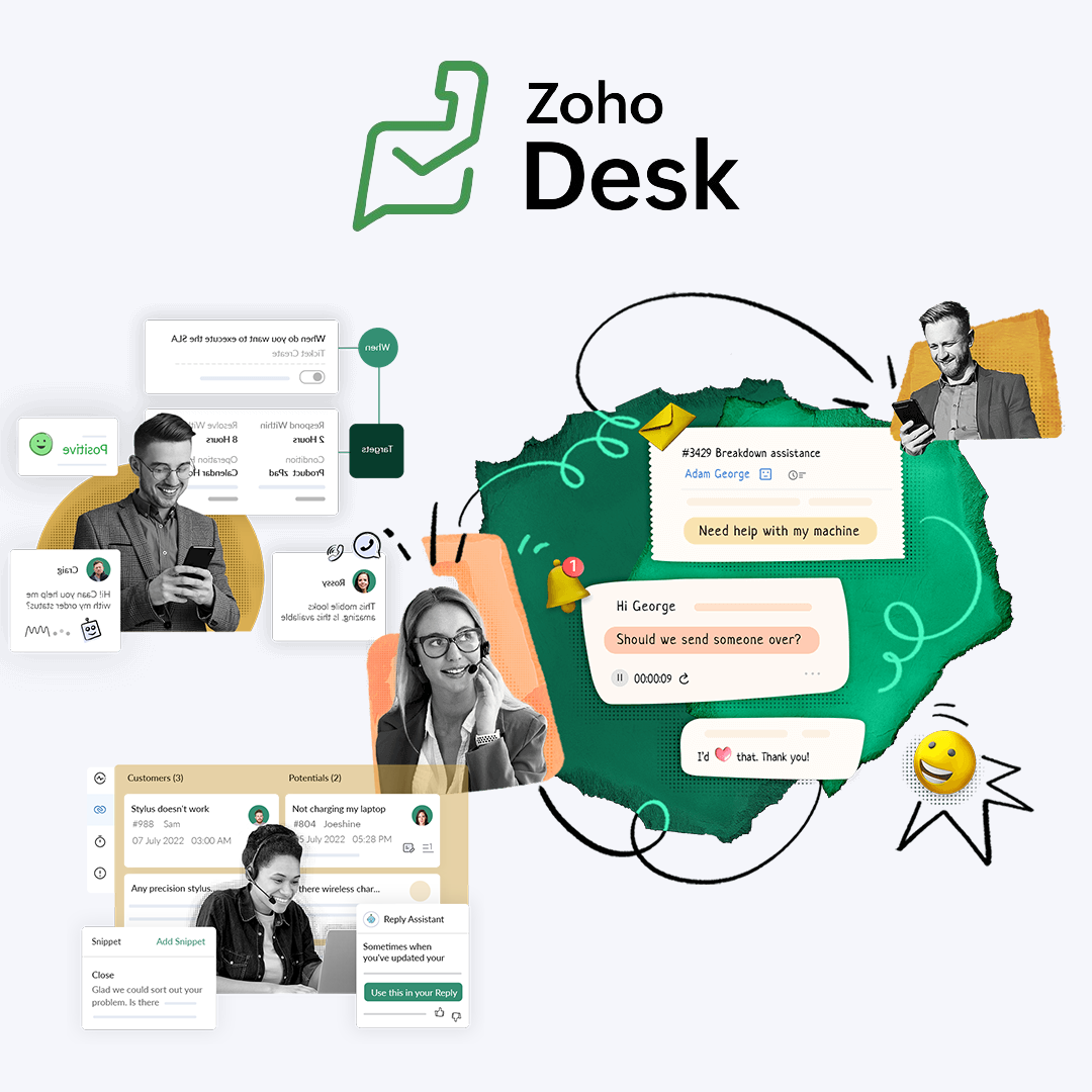 Treinamento de Atendimento no Zoho Desk